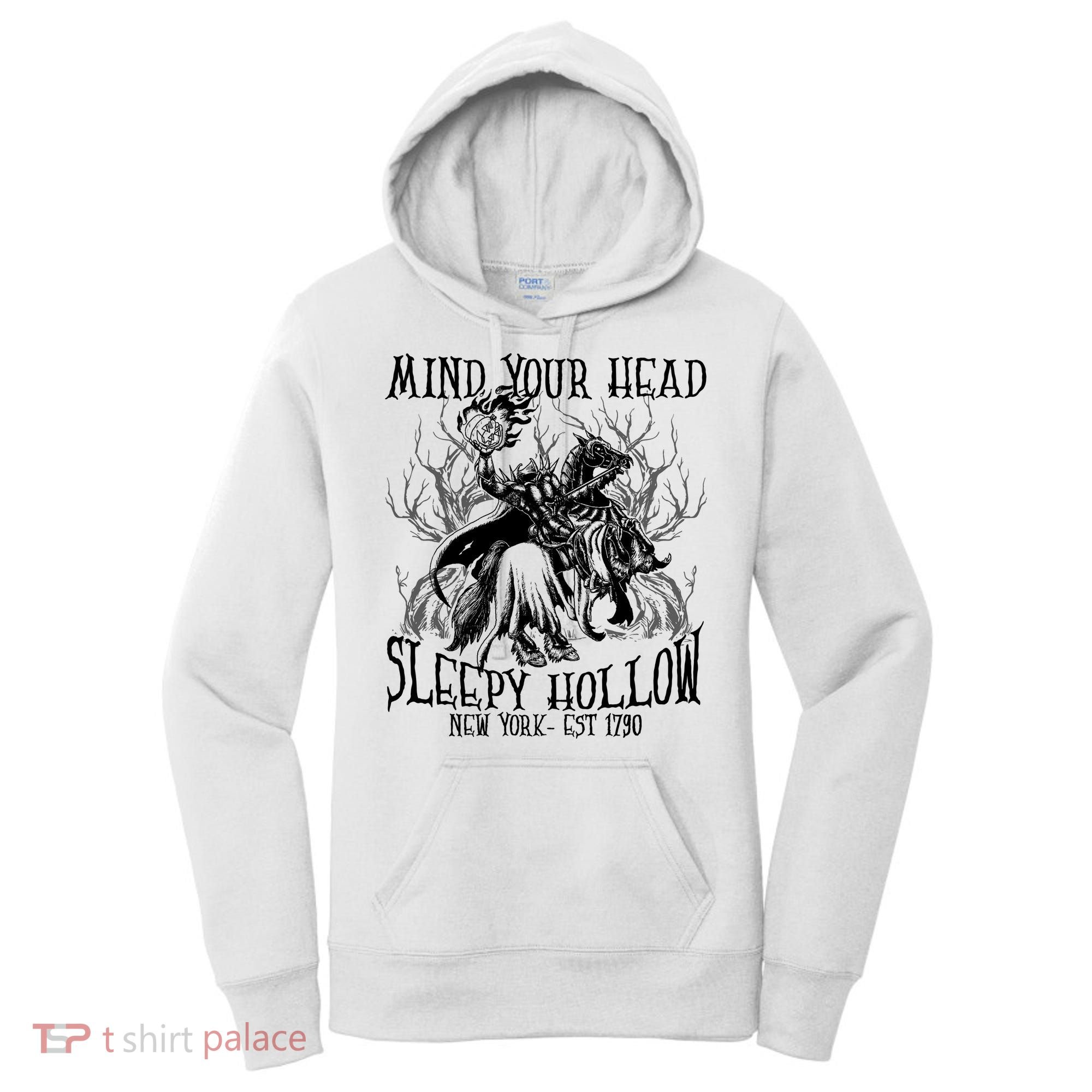 Mind Your Head Headless Horseman Est 1790 Headless Horseman Horror Women's Hoodie