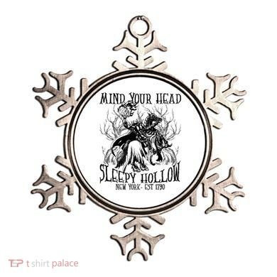 Mind Your Head Headless Horseman Est 1790 Headless Horseman Horror Ornament