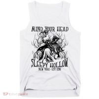 Mind Your Head Headless Horseman Est 1790 Headless Horseman Horror Tank Top thumb 0