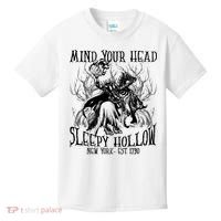 Mind Your Head Headless Horseman Est 1790 Headless Horseman Horror Kids T-Shirt thumb 0