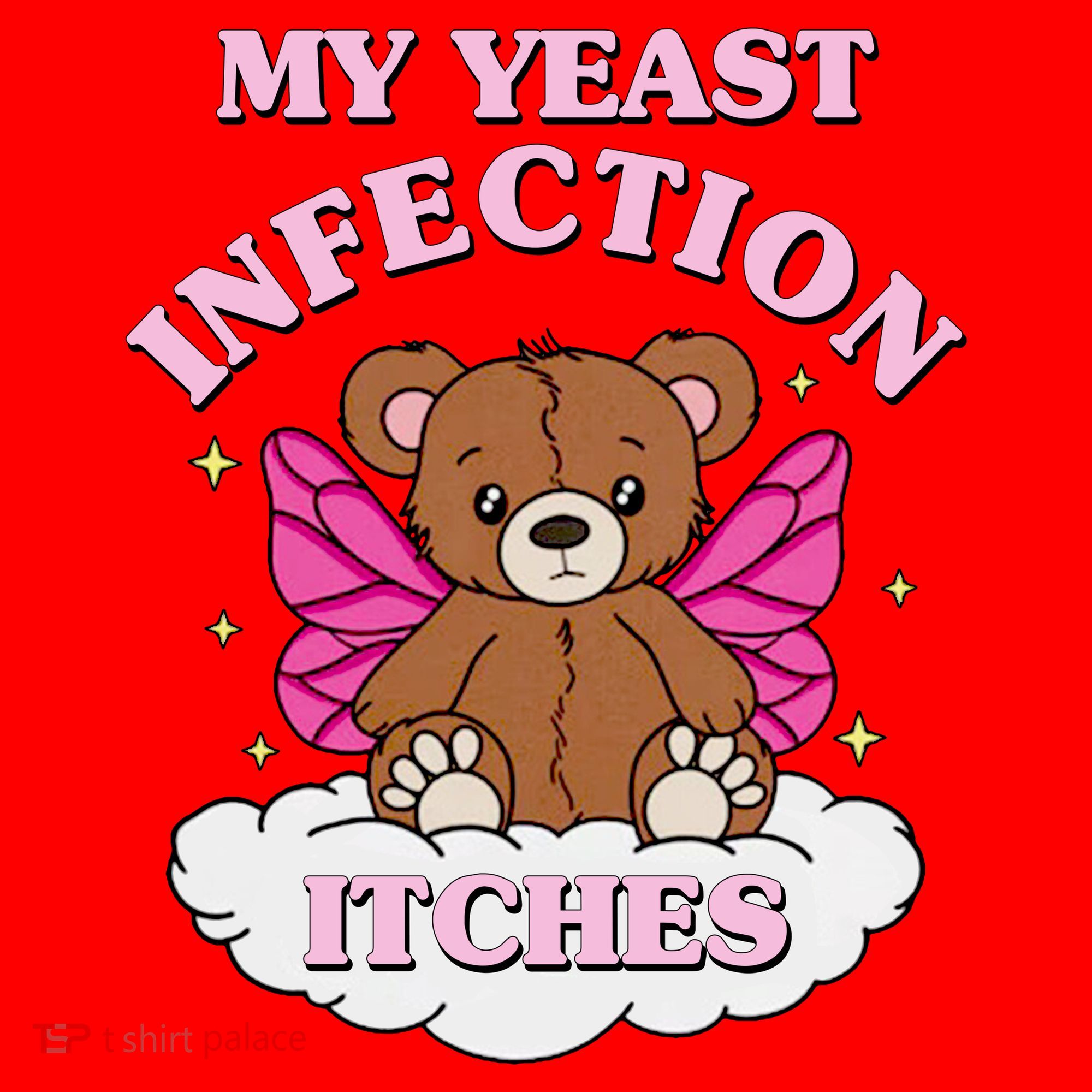 My Yeast Infection Itches Funny Meme Santa Hat