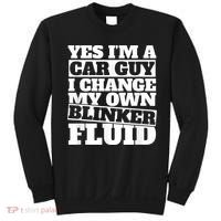 Mens Yes I'm A Car Guy, I Change My Own Blinker Fluid Sweatshirt thumb 0