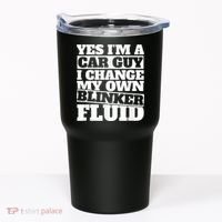 Mens Yes I'm A Car Guy, I Change My Own Blinker Fluid Tumbler thumb 0