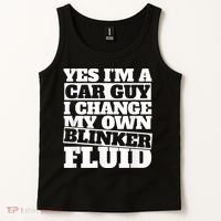 Mens Yes I'm A Car Guy, I Change My Own Blinker Fluid Tank Top thumb 2