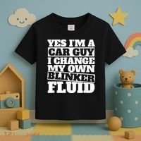 Mens Yes I'm A Car Guy, I Change My Own Blinker Fluid Toddler T-Shirt thumb 3
