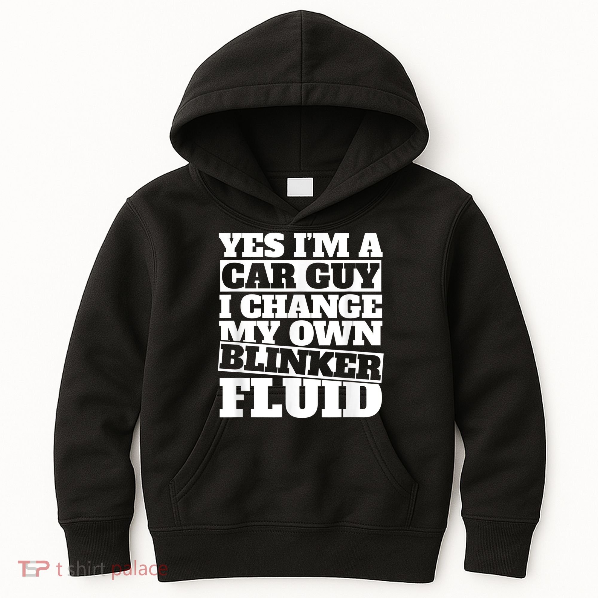 Mens Yes I'm A Car Guy, I Change My Own Blinker Fluid Kids Hoodie
