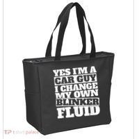 Mens Yes I'm A Car Guy, I Change My Own Blinker Fluid Tote Bag thumb 2
