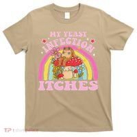 My Yeast Infection Itches Funny Mushroom Frog Meme Humor T-Shirt thumb 0