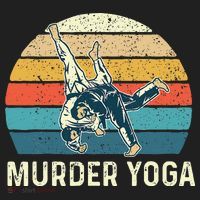 Murder Yoga Jiu Jitsu Grappler Martial Arts Coach BJJ Tumbler thumb 3