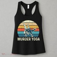 Murder Yoga Jiu Jitsu Grappler Martial Arts Coach BJJ Women's Tank Top thumb 3
