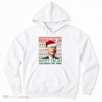 Merry You Know The Thing Funny Joe Biden Christmas Hoodie thumb 0