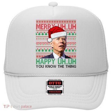 Merry You Know The Thing Funny Joe Biden Christmas Hat