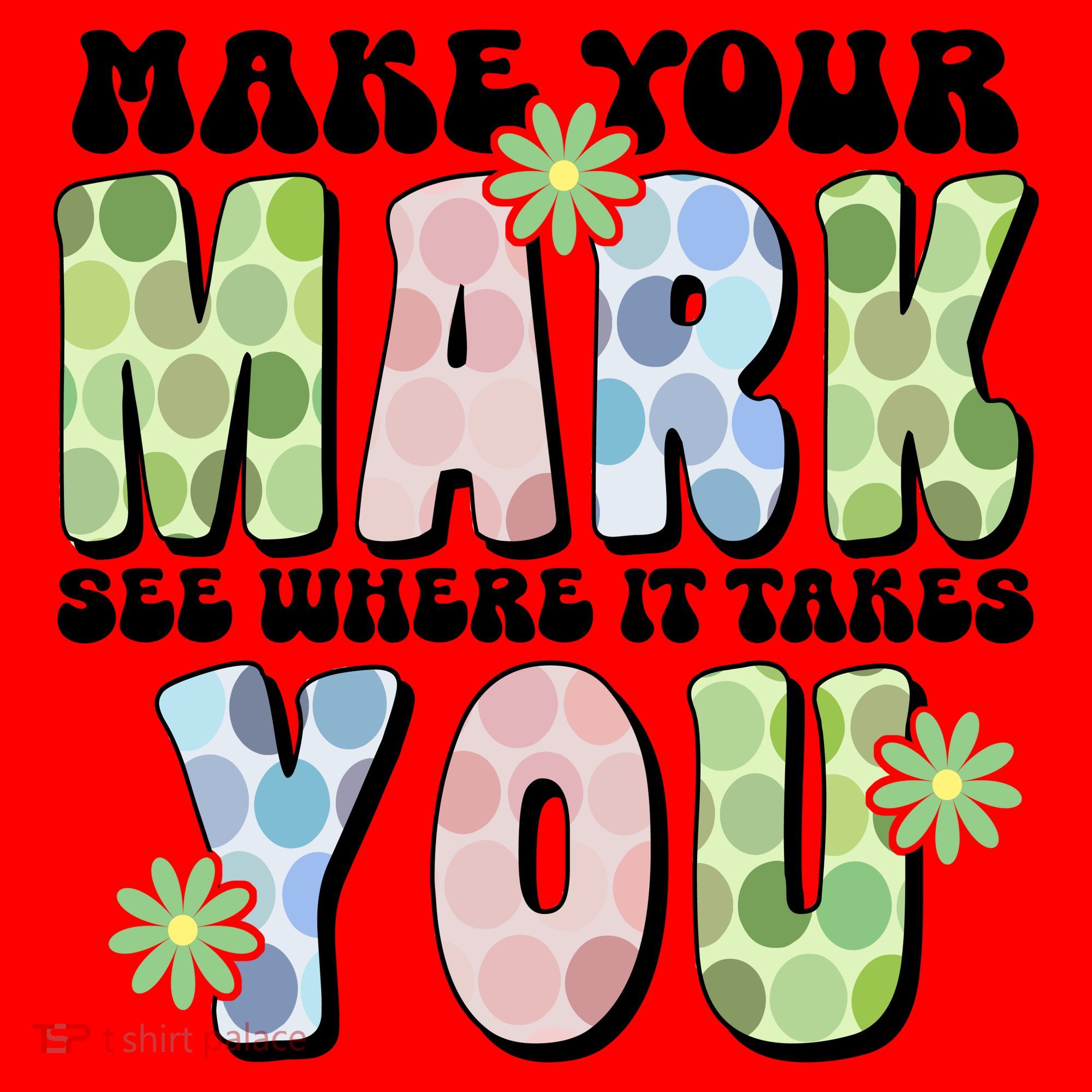 Mark Your Mark See Where It Takes You Dot Day Santa Hat