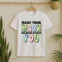 Mark Your Mark See Where It Takes You Dot Day T-Shirt thumb 2