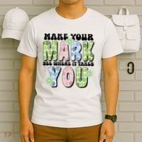 Mark Your Mark See Where It Takes You Dot Day T-Shirt thumb 6