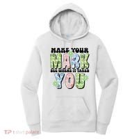 Mark Your Mark See Where It Takes You Dot Day Women's Hoodie thumb 0
