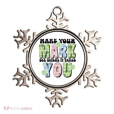 Mark Your Mark See Where It Takes You Dot Day Ornament