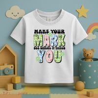 Mark Your Mark See Where It Takes You Dot Day Toddler T-Shirt thumb 3