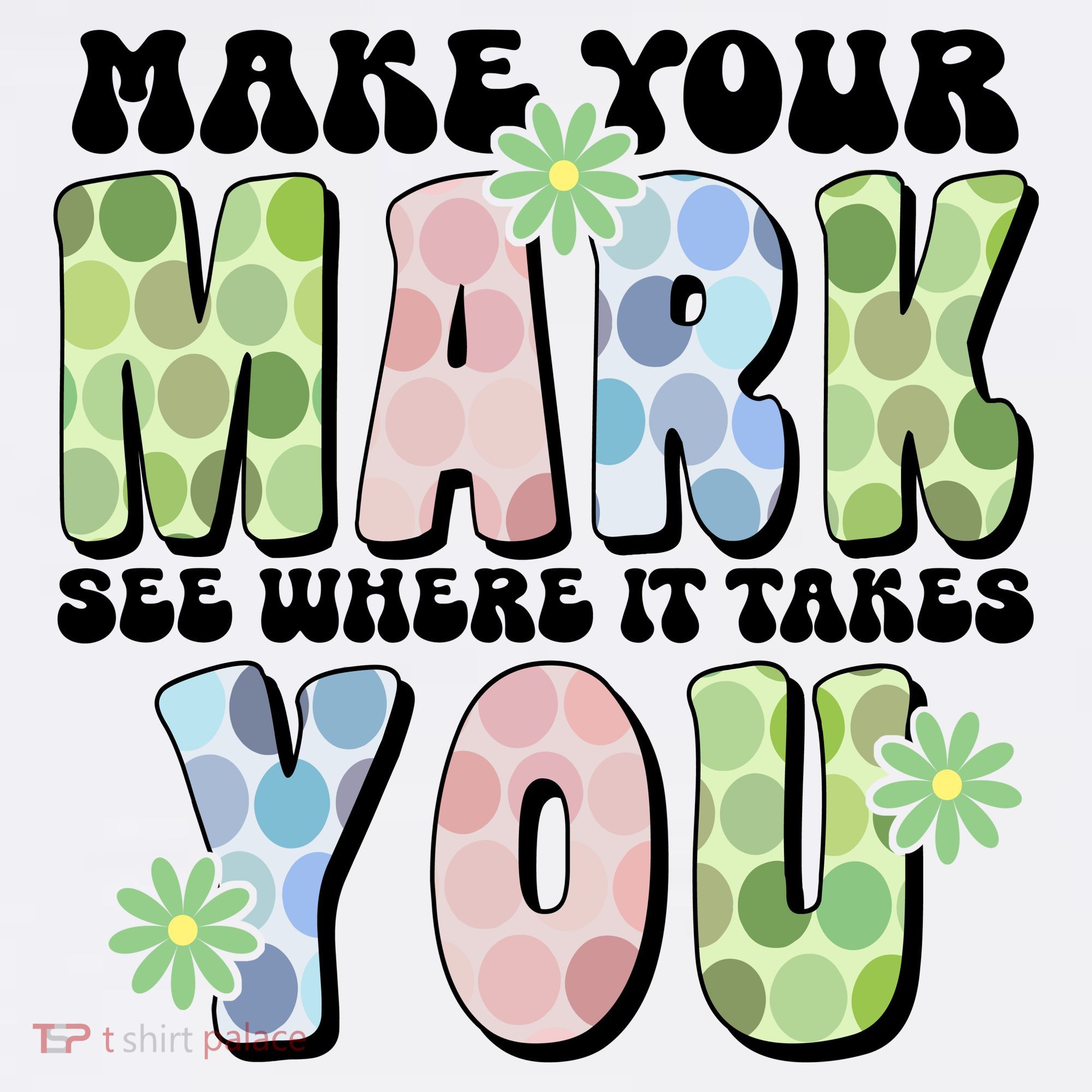 Mark Your Mark See Where It Takes You Dot Day Visor