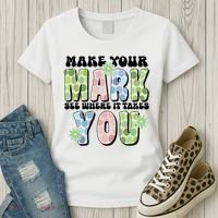 Mark Your Mark See Where It Takes You Dot Day Women's T-Shirt thumb 3