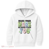Mark Your Mark See Where It Takes You Dot Day Kids Hoodie thumb 0