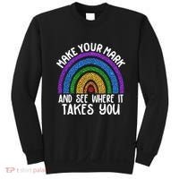 Make Your Mark And See Where It Takes You International Dot Day Sweatshirt thumb 0