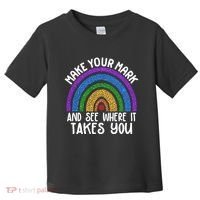 Make Your Mark And See Where It Takes You International Dot Day Toddler T-Shirt thumb 0
