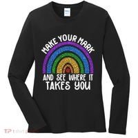 Make Your Mark And See Where It Takes You International Dot Day Women's Long Sleeve Shirt thumb 0