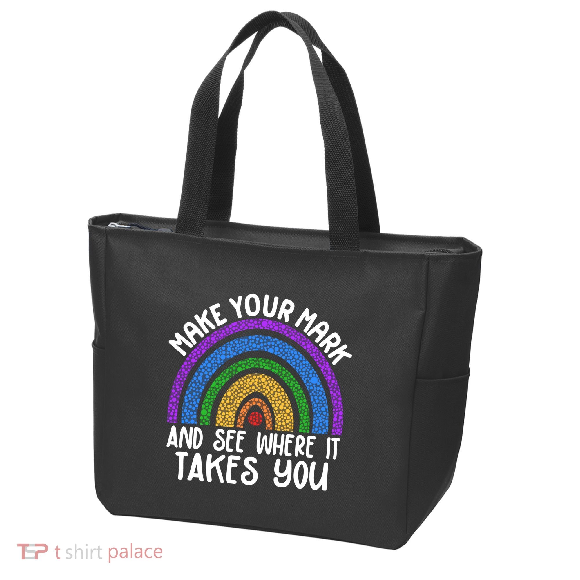 Make Your Mark And See Where It Takes You International Dot Day Tote Bag
