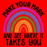 Make Your Mark And See Where It Takes You International Dot Day Santa Hat thumb 1