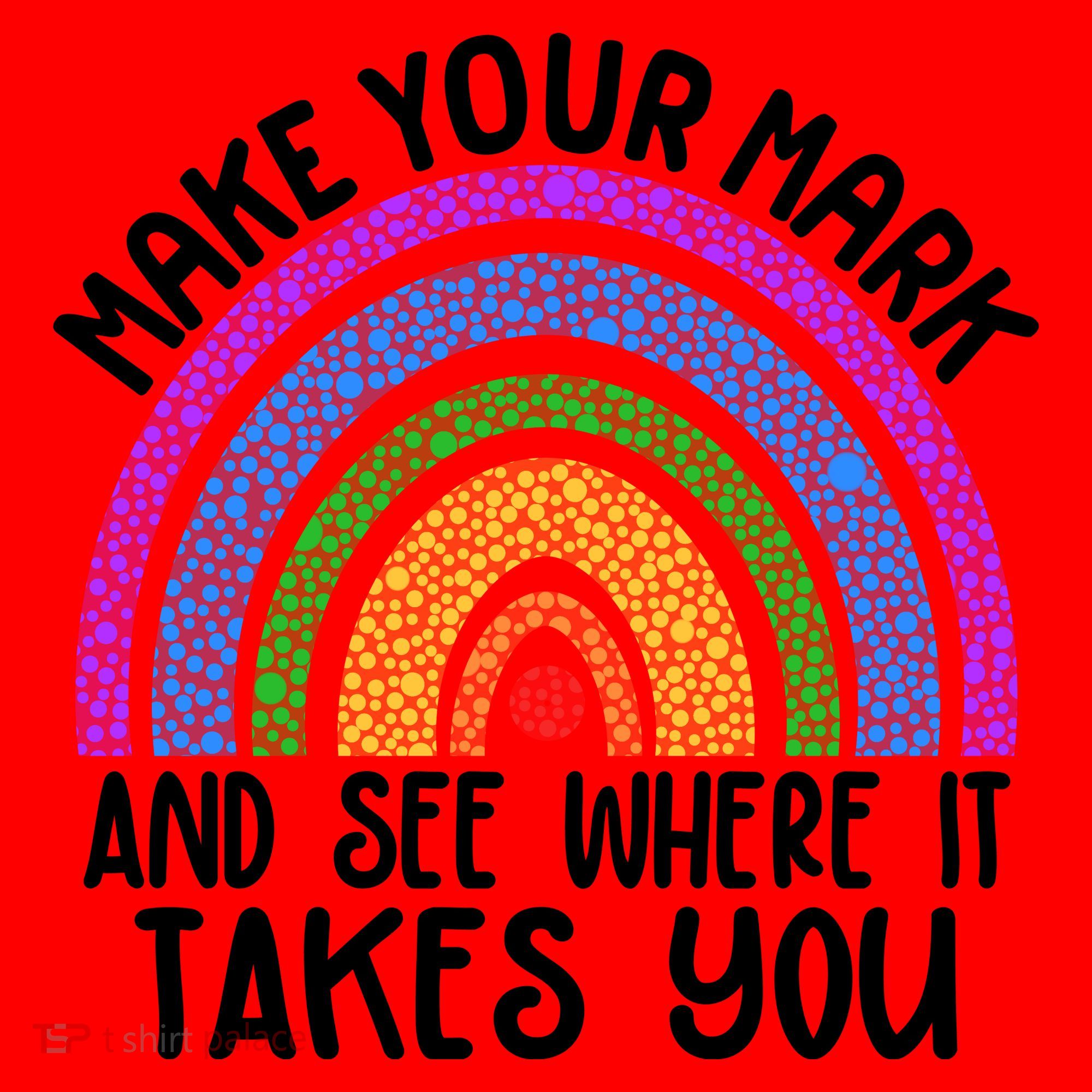 Make Your Mark And See Where It Takes You International Dot Day Santa Hat