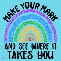 Make Your Mark And See Where It Takes You International Dot Day Button thumb 1