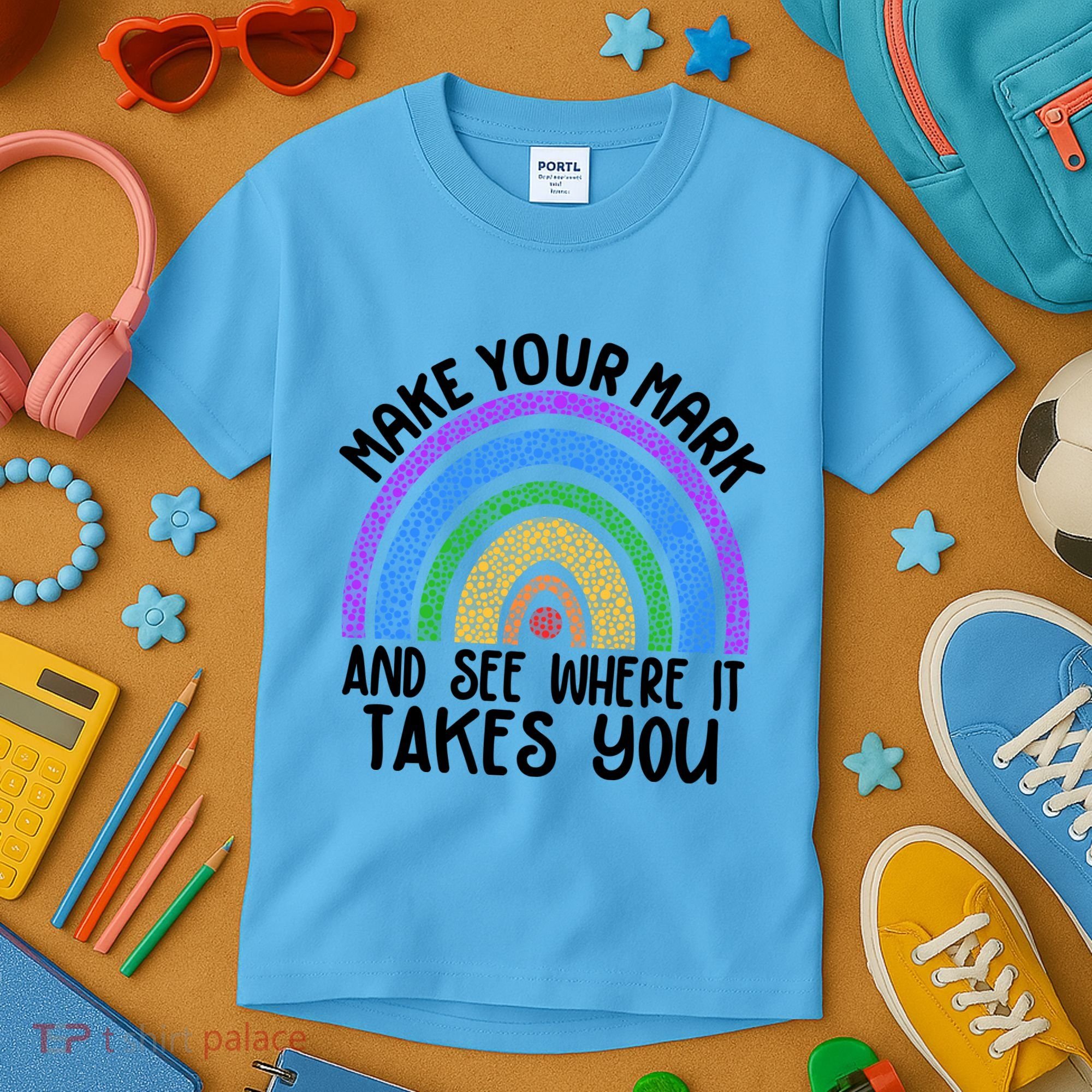 Make Your Mark And See Where It Takes You International Dot Day Kids T-Shirt