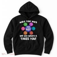 Make Your Mark And See Where It Takes You Dot Day Hoodie thumb 0