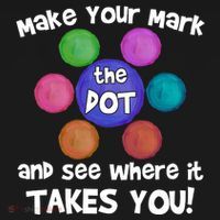 Make Your Mark And See Where It Takes You Dot Day Apron thumb 3