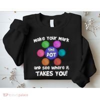 Make Your Mark And See Where It Takes You Dot Day Sweatshirt thumb 2