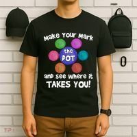 Make Your Mark And See Where It Takes You Dot Day T-Shirt thumb 6