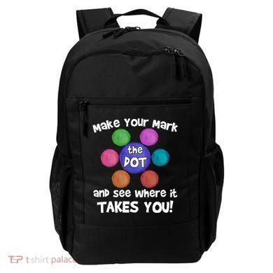 Make Your Mark And See Where It Takes You Dot Day Backpack