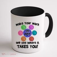 Make Your Mark And See Where It Takes You Dot Day Coffee Mug thumb 1