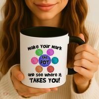 Make Your Mark And See Where It Takes You Dot Day Coffee Mug thumb 3