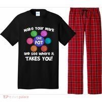 Make Your Mark And See Where It Takes You Dot Day Pajama Set thumb 0