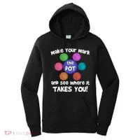 Make Your Mark And See Where It Takes You Dot Day Women's Hoodie thumb 0