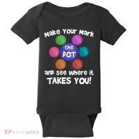Make Your Mark And See Where It Takes You Dot Day Baby Bodysuit thumb 0