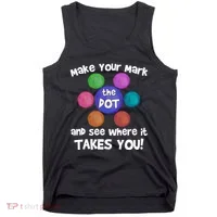 Make Your Mark And See Where It Takes You Dot Day Tank Top thumb 0
