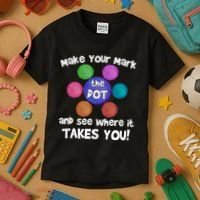 Make Your Mark And See Where It Takes You Dot Day Kids T-Shirt thumb 3