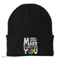 Make Your Mark See Where It Takes You Dot Day September 15th Gift Beanie thumb 0