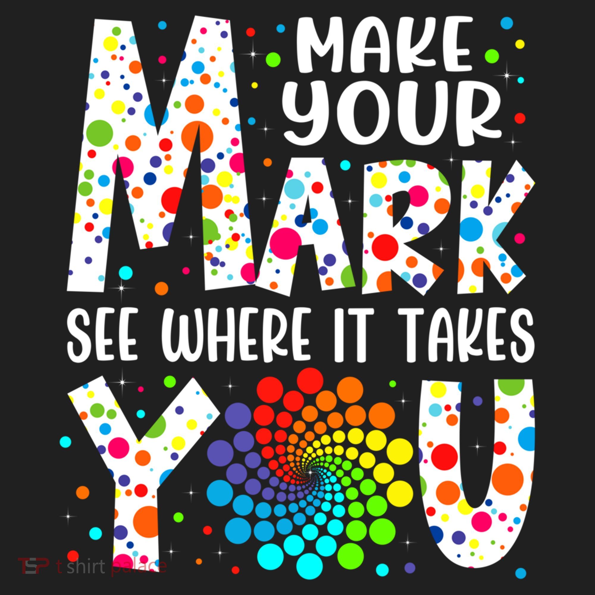 Make Your Mark See Where It Takes You Dot Day September 15th Gift Beanie