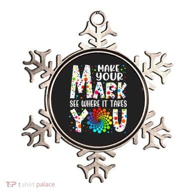 Make Your Mark See Where It Takes You Dot Day September 15th Gift Ornament