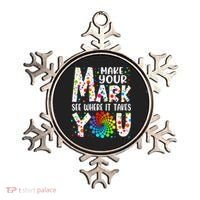 Make Your Mark See Where It Takes You Dot Day September 15th Gift Ornament thumb 0