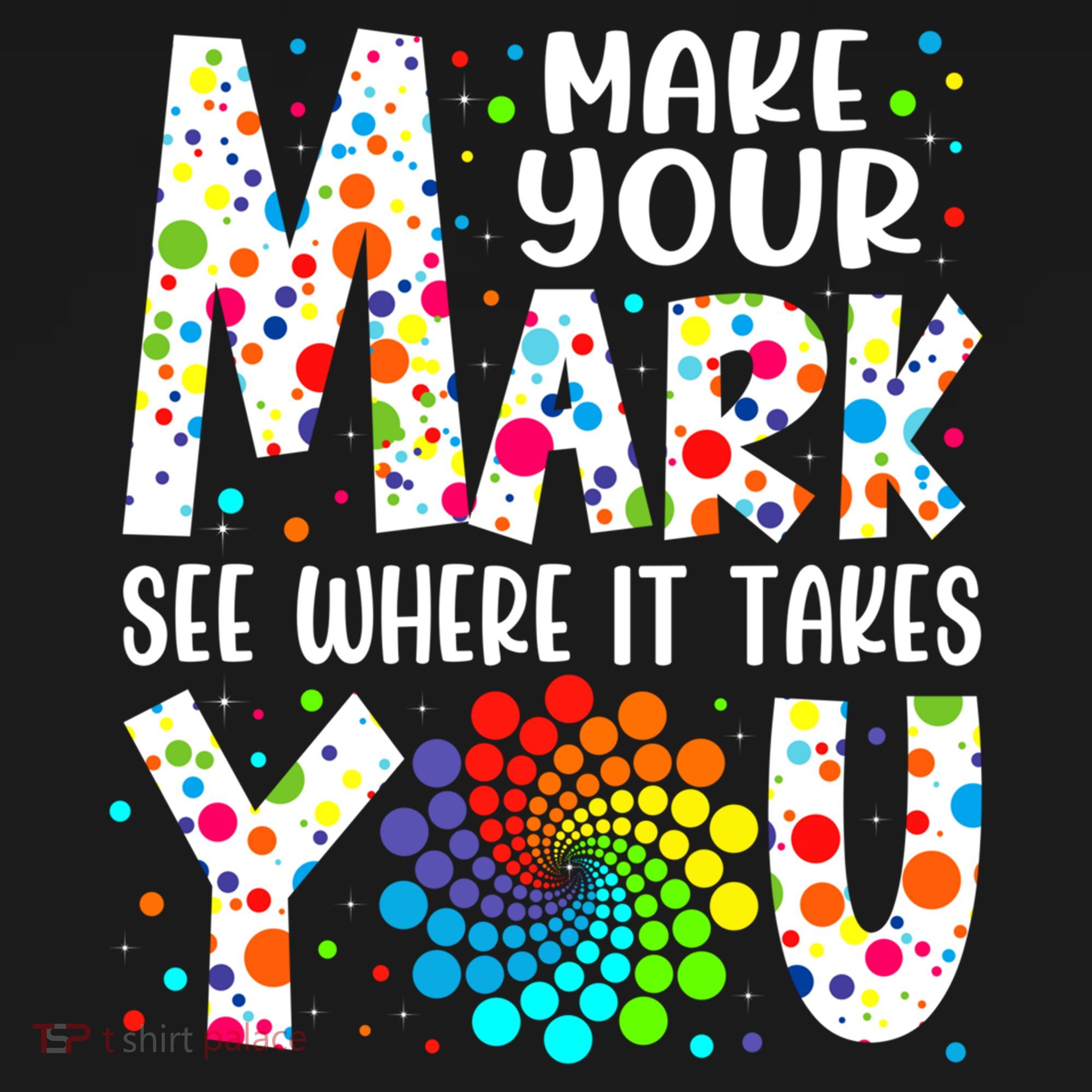 Make Your Mark See Where It Takes You Dot Day September 15th Gift Ornament